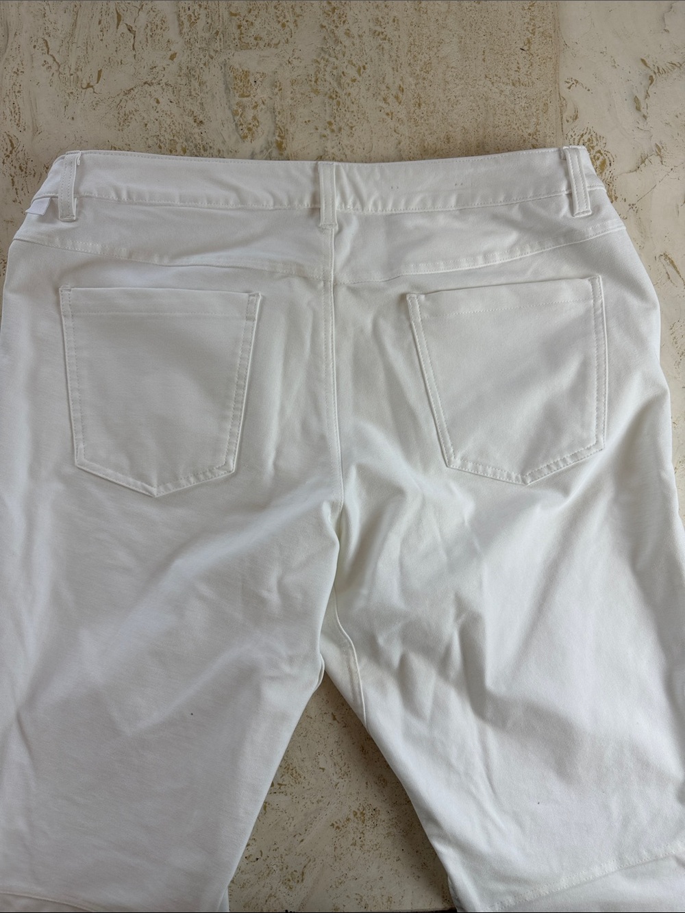 Lululemon Commission ABC Pants Men’s 36 White Warpstreme Chino - Picture 5 of 6